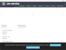 Tablet Screenshot of cmservice.net